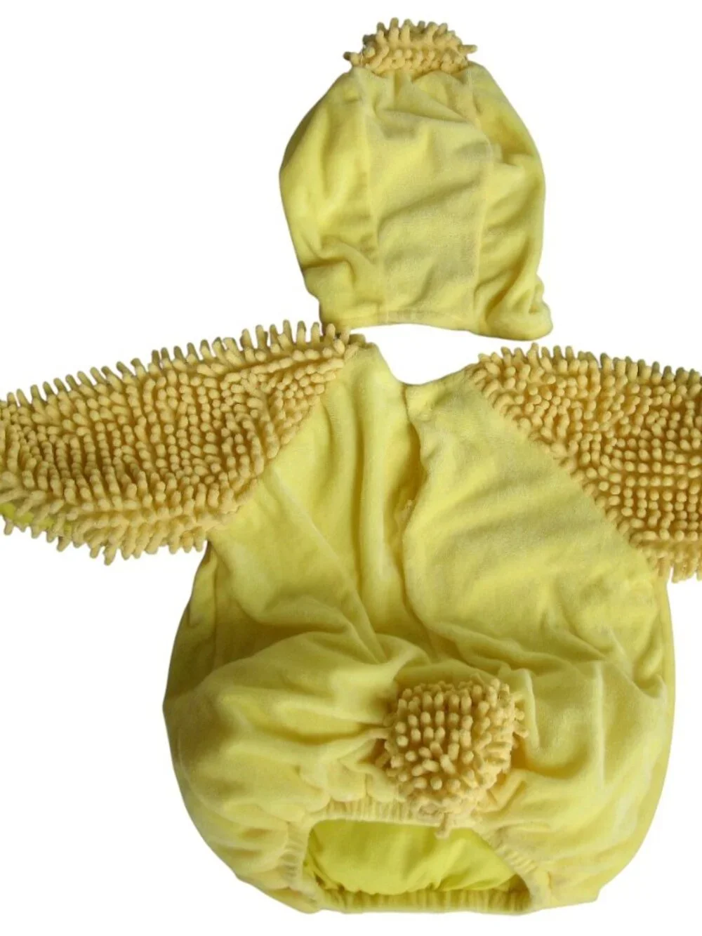 Yellow Duck Costume Shaggy Baby Bubble • Halloween